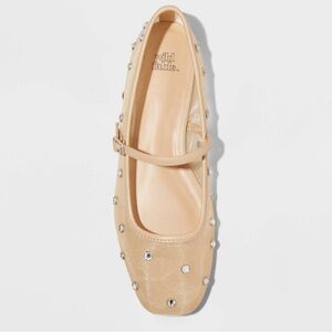 Jeweled Elsa Mary Jane Ballet Flats Wild Fable 8.5